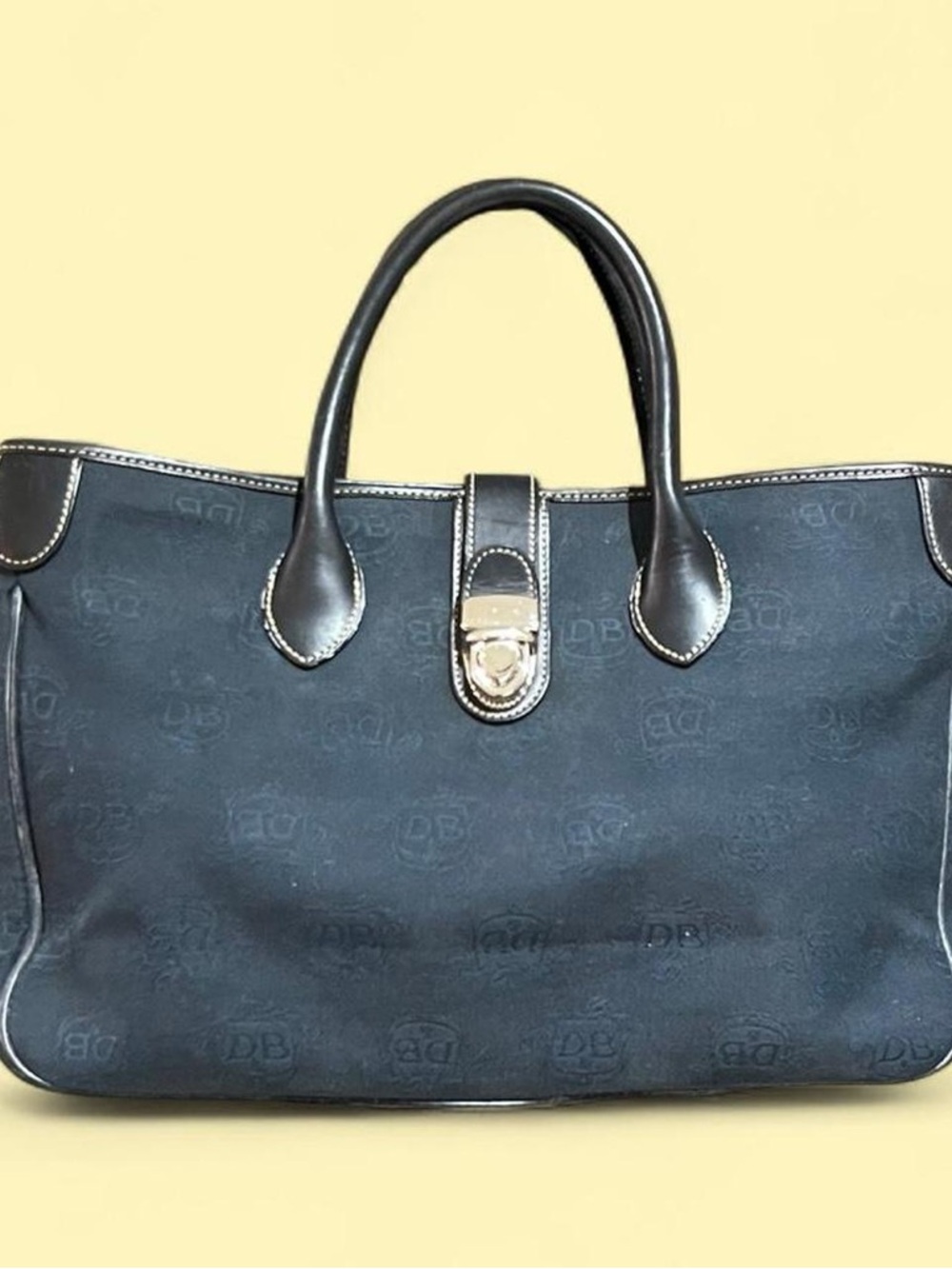 Dooney & Bourke Black Laptop Tote